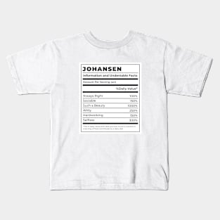 Johansen Kids T-Shirt